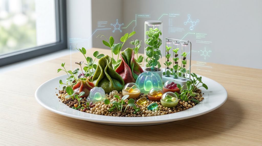 Foodtrends en gezondheidstrends in Nederland 2026 met focus op plantaardige voeding, eiwitrijke producten en duurzame FMCG innovaties