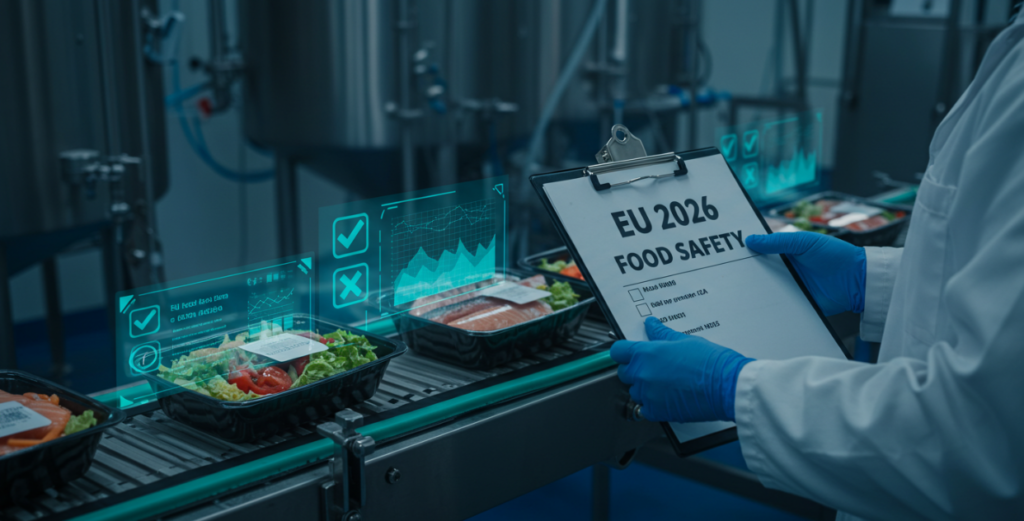 Nieuwe voedselveiligheid QA en QC door EU voor 2026